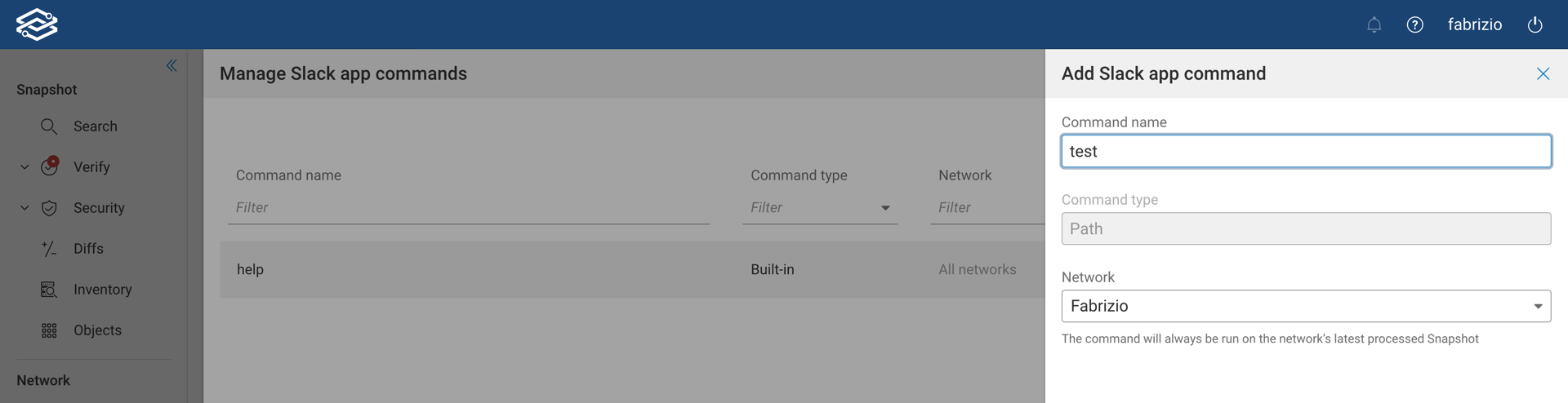Slack Add Custom Command