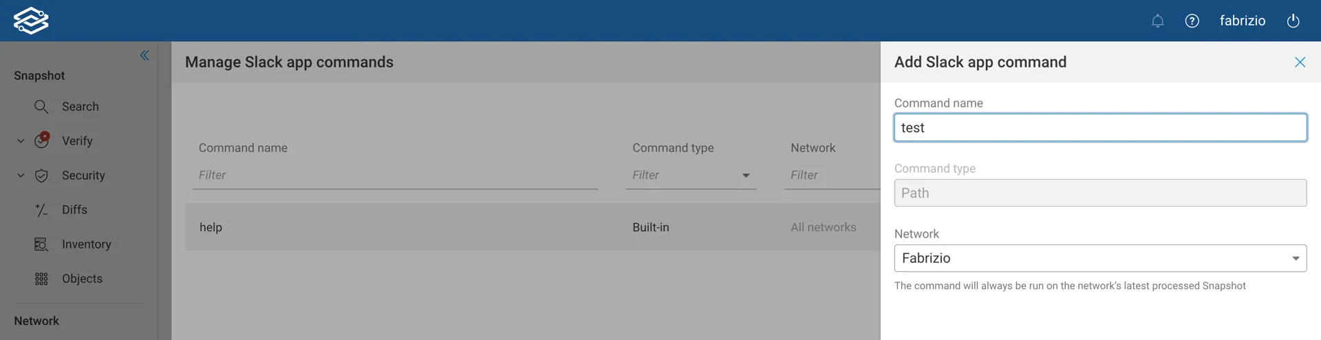 Slack Add Custom Command