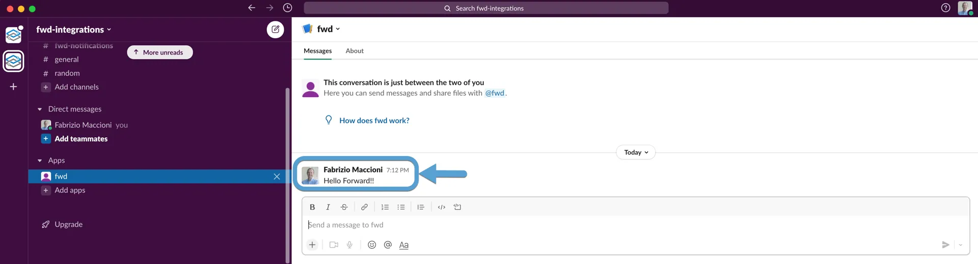 Configure Slack connection