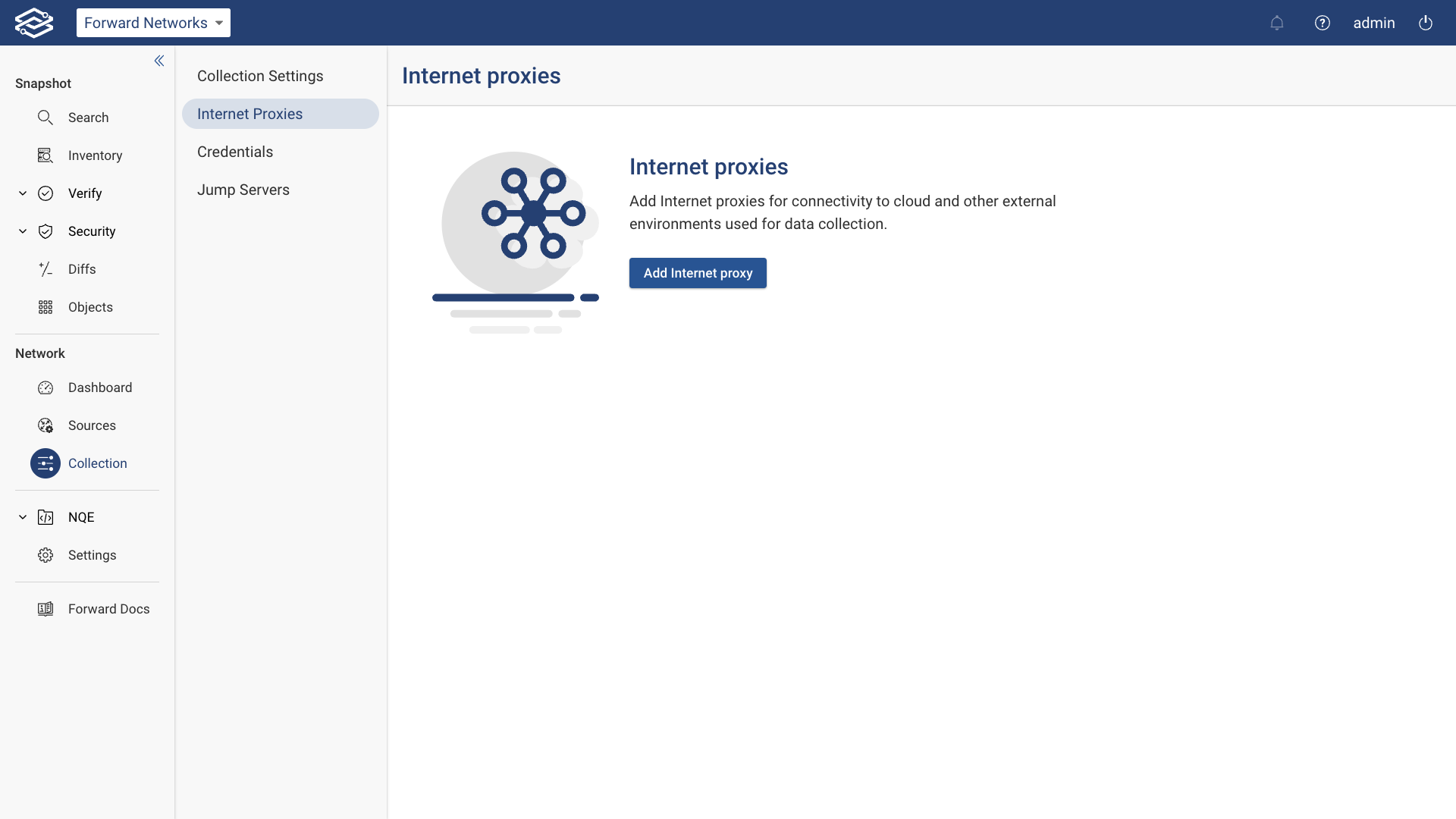 Add an Internet Proxy