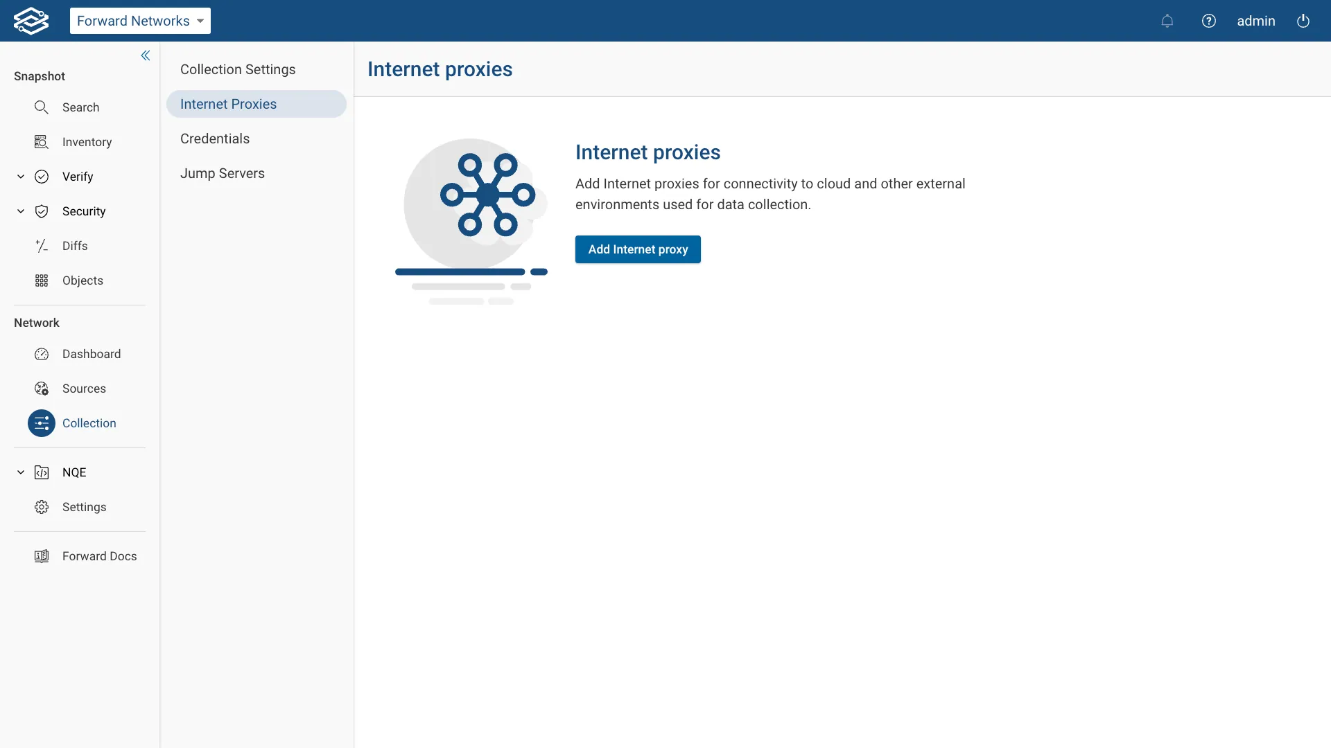 Add an Internet Proxy