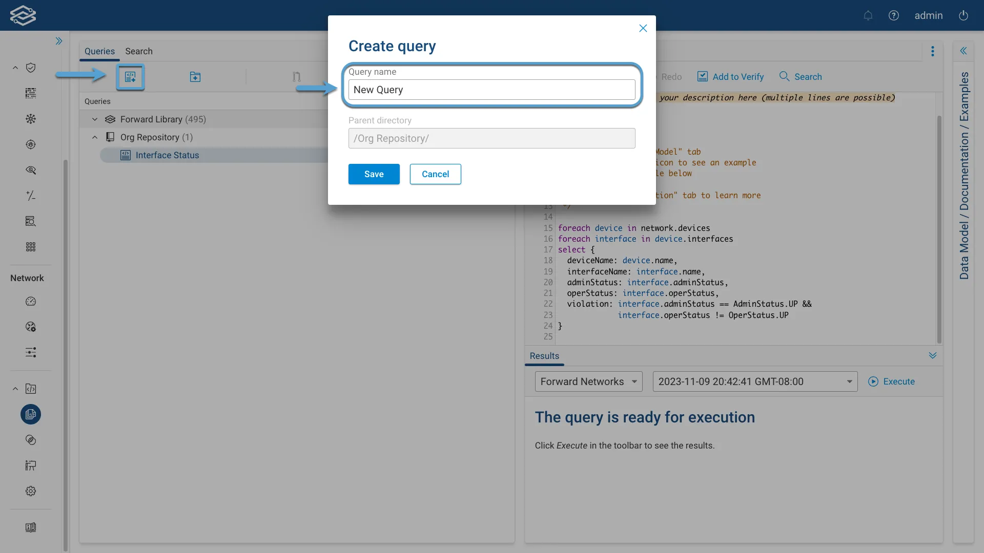 NQE New Query