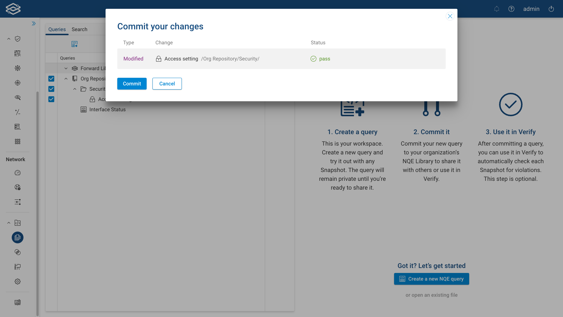 NQE Directory Permission Commit