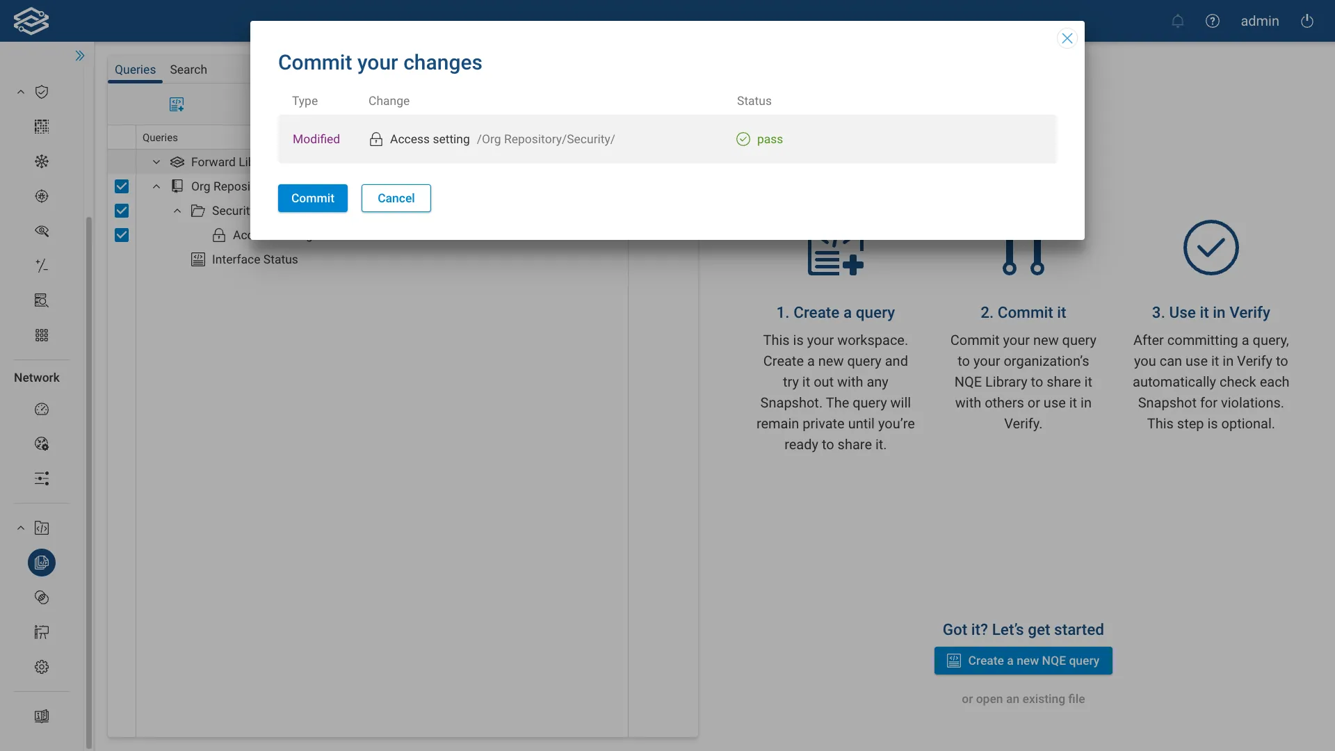 NQE Directory Permission Commit