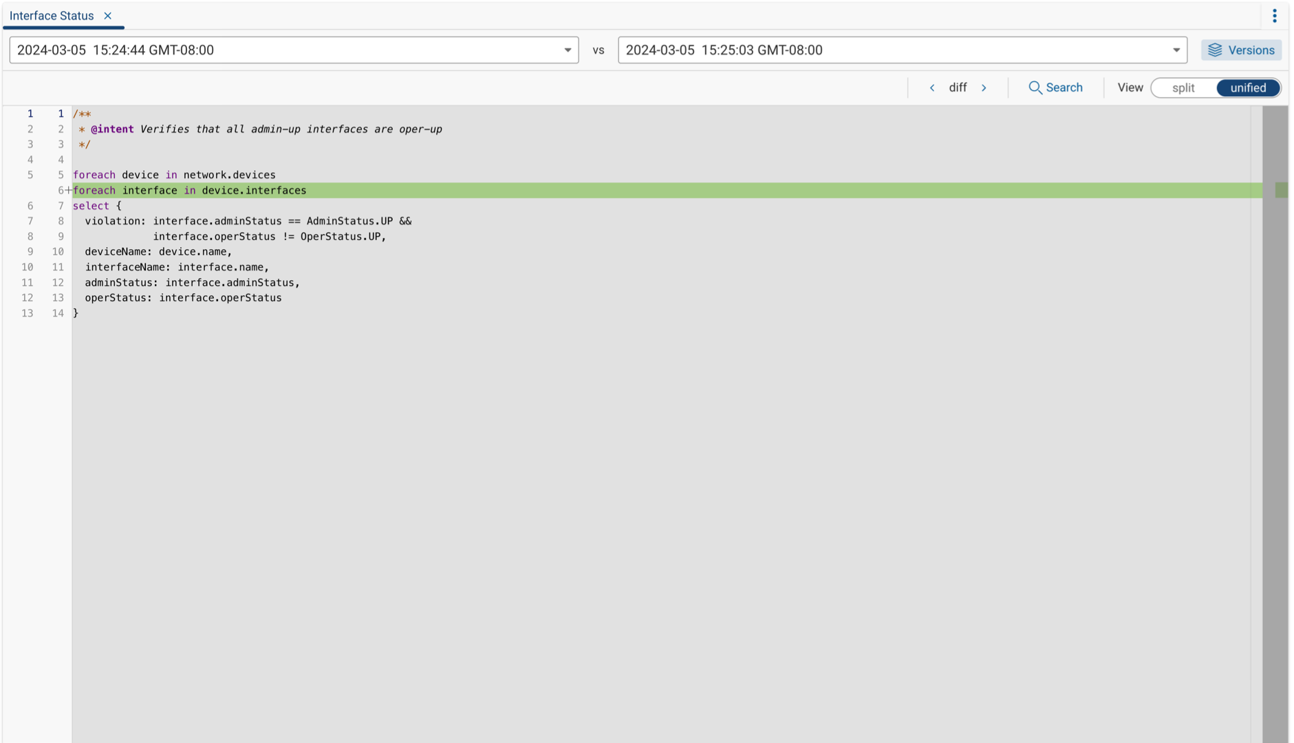 NQE Query History Unified View
