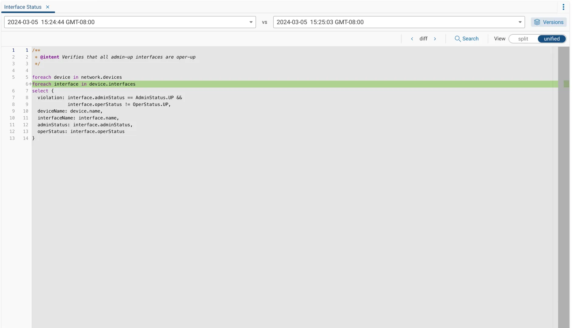 NQE Query History Unified View