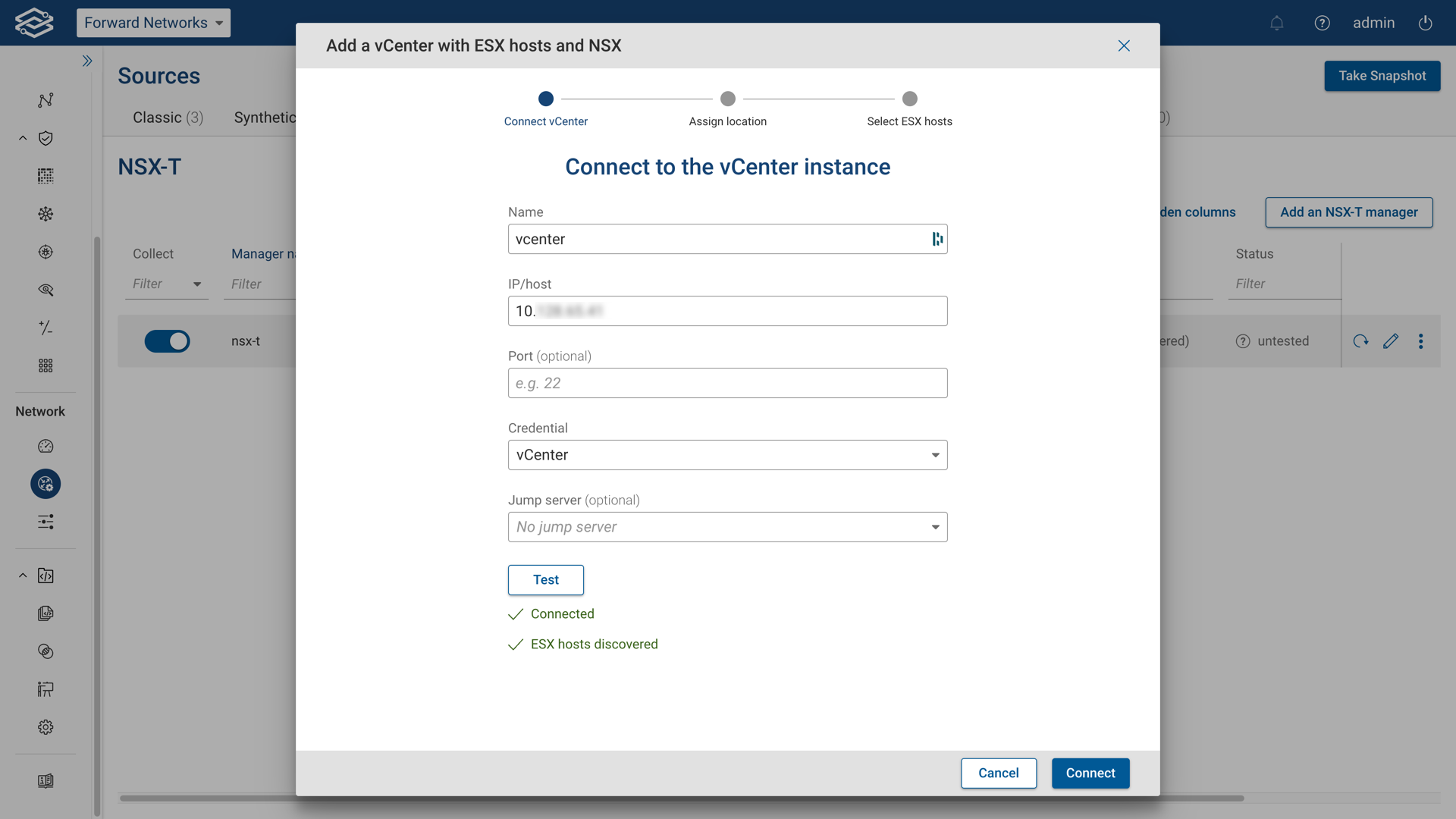 VMware NSXT vCenter Connect
