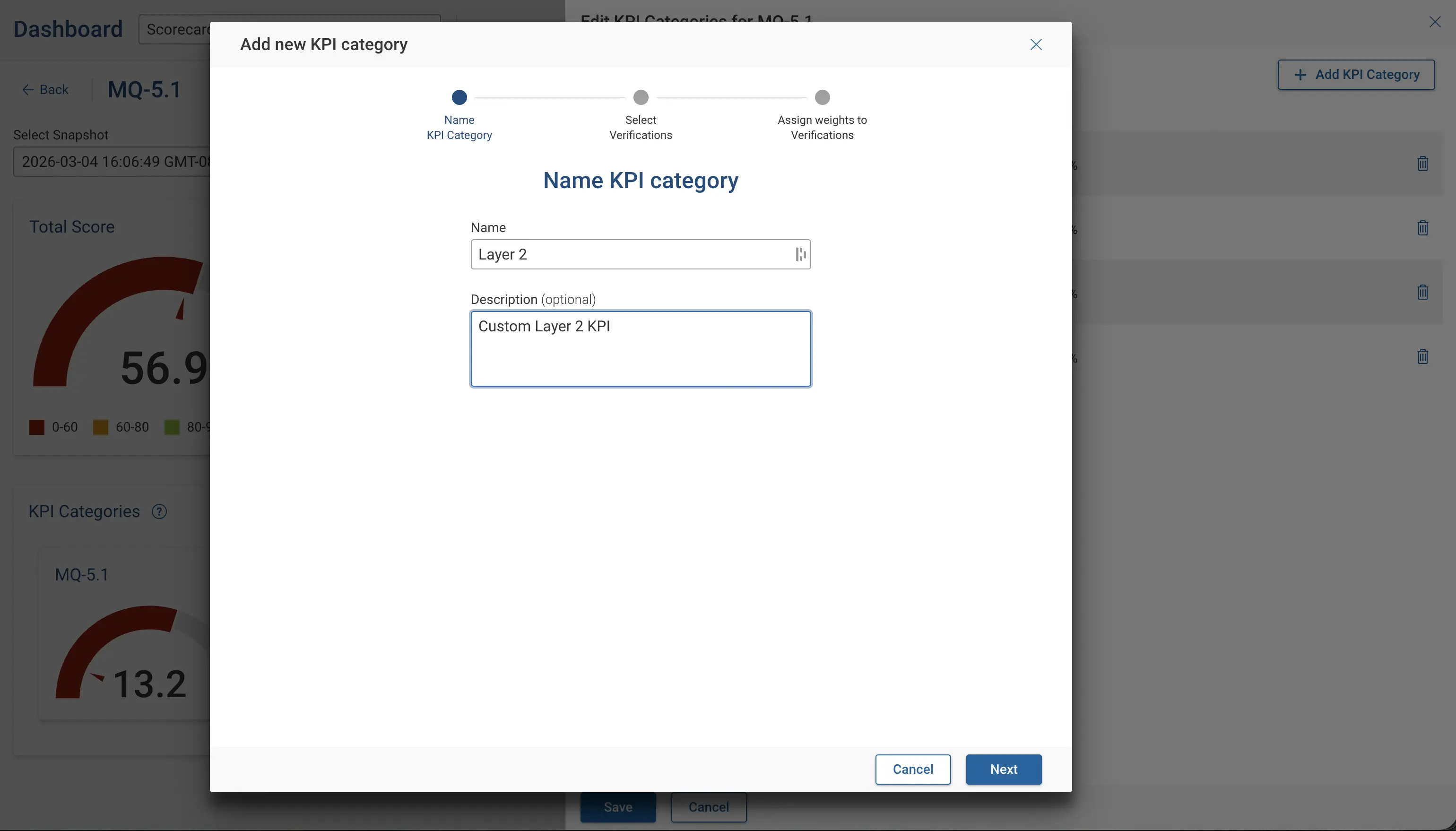 Naming New KPI Category