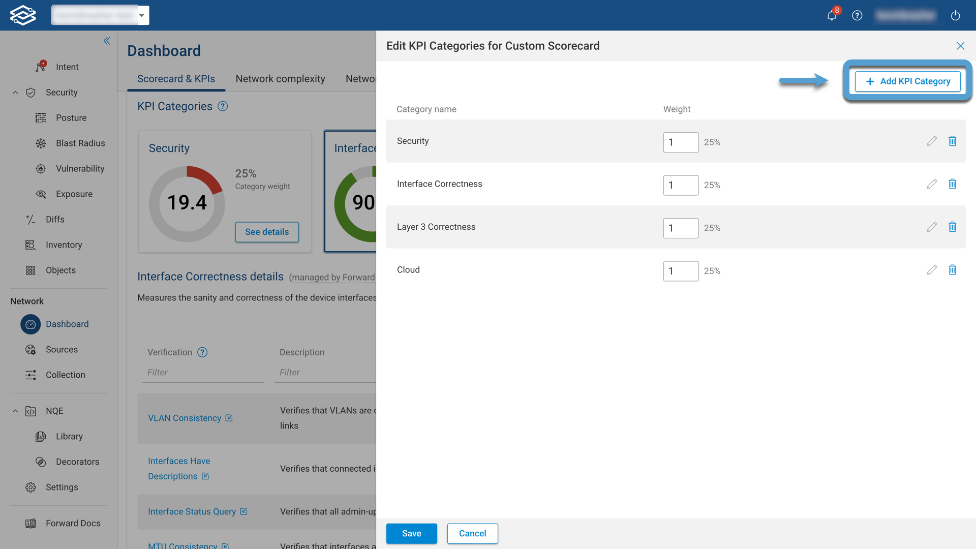 Adding a KPI Category