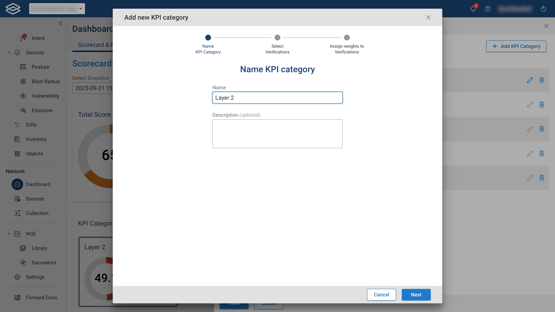 Naming New KPI Category