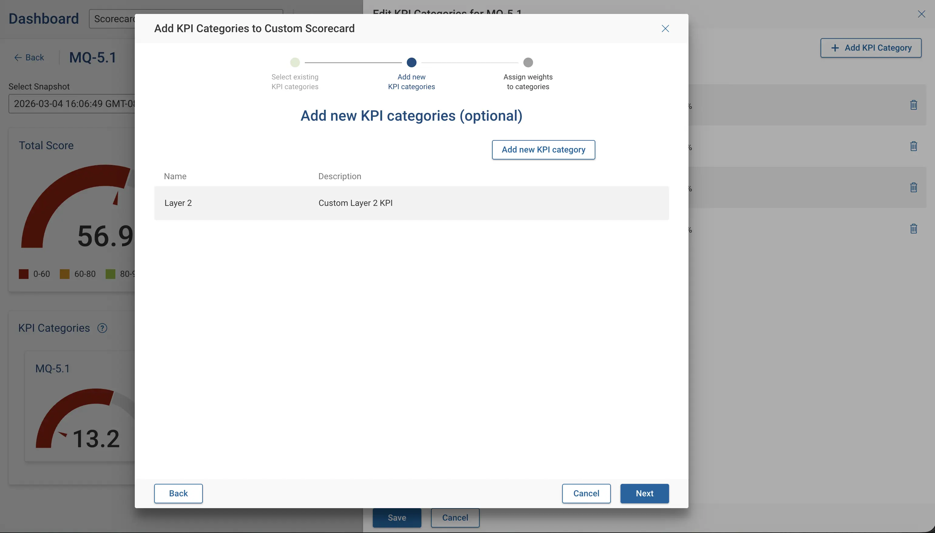 Verify New Categories