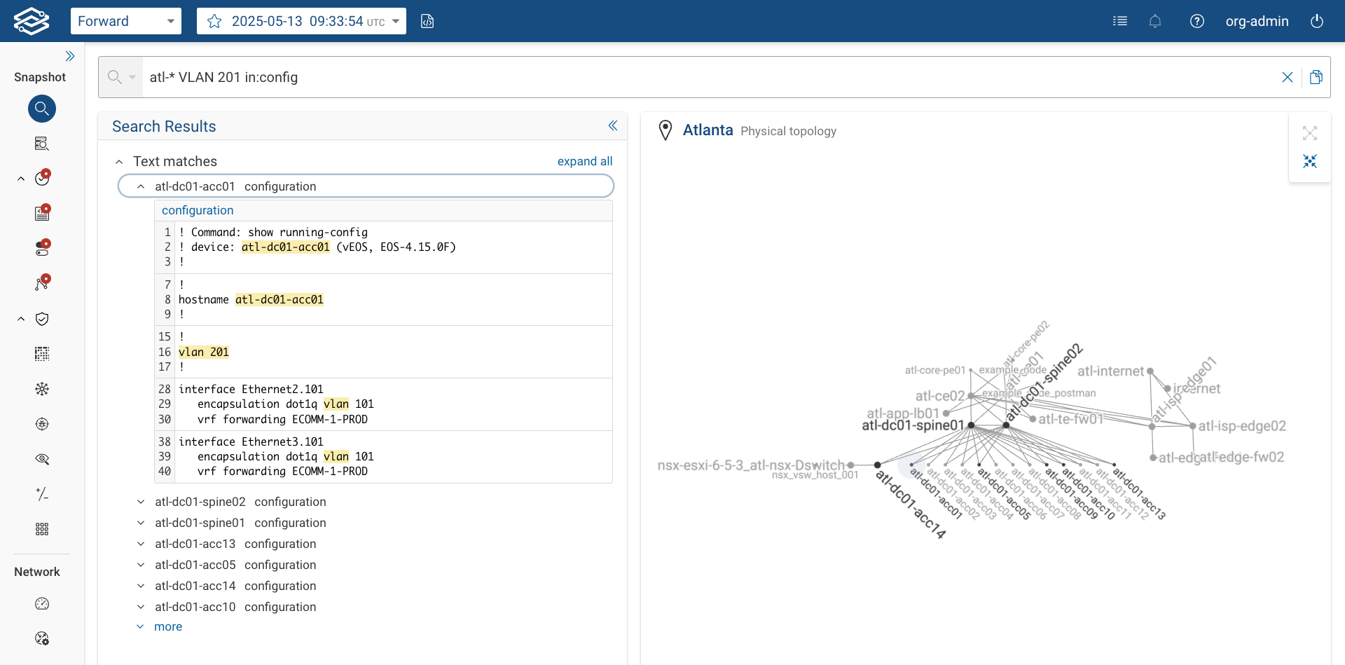 Search Config and Wildcard