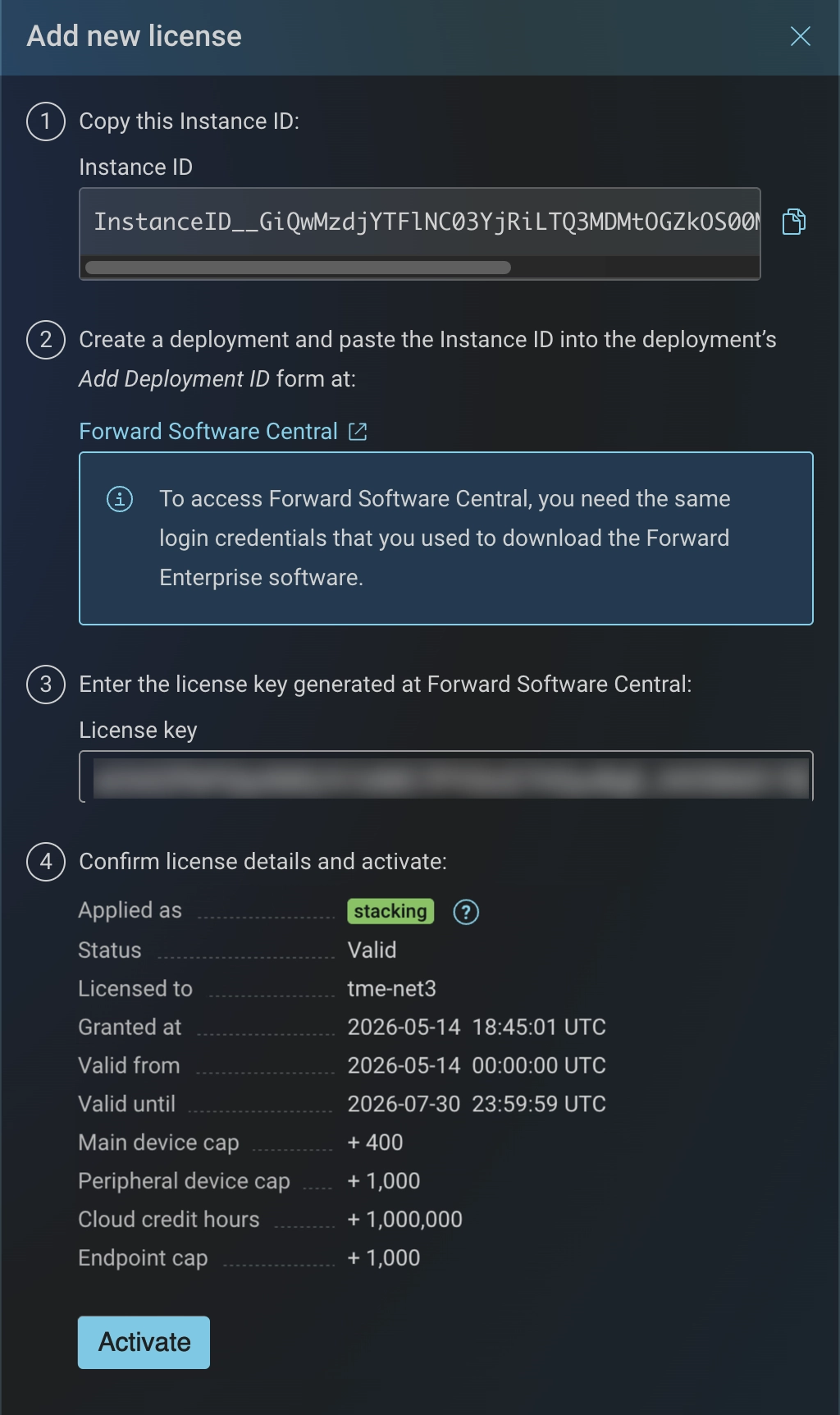 Add new license