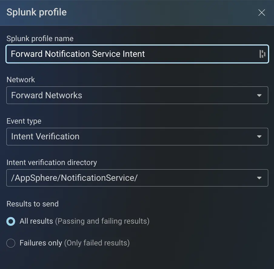 New Profile Intent Verification
