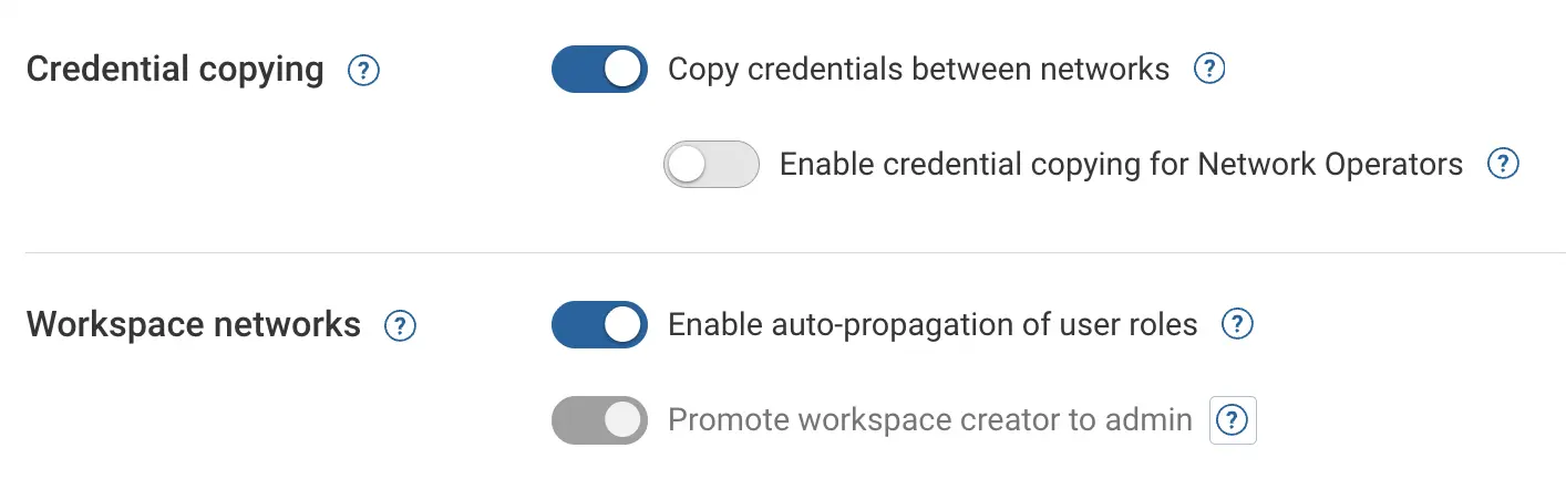 Promote workspace creator forced