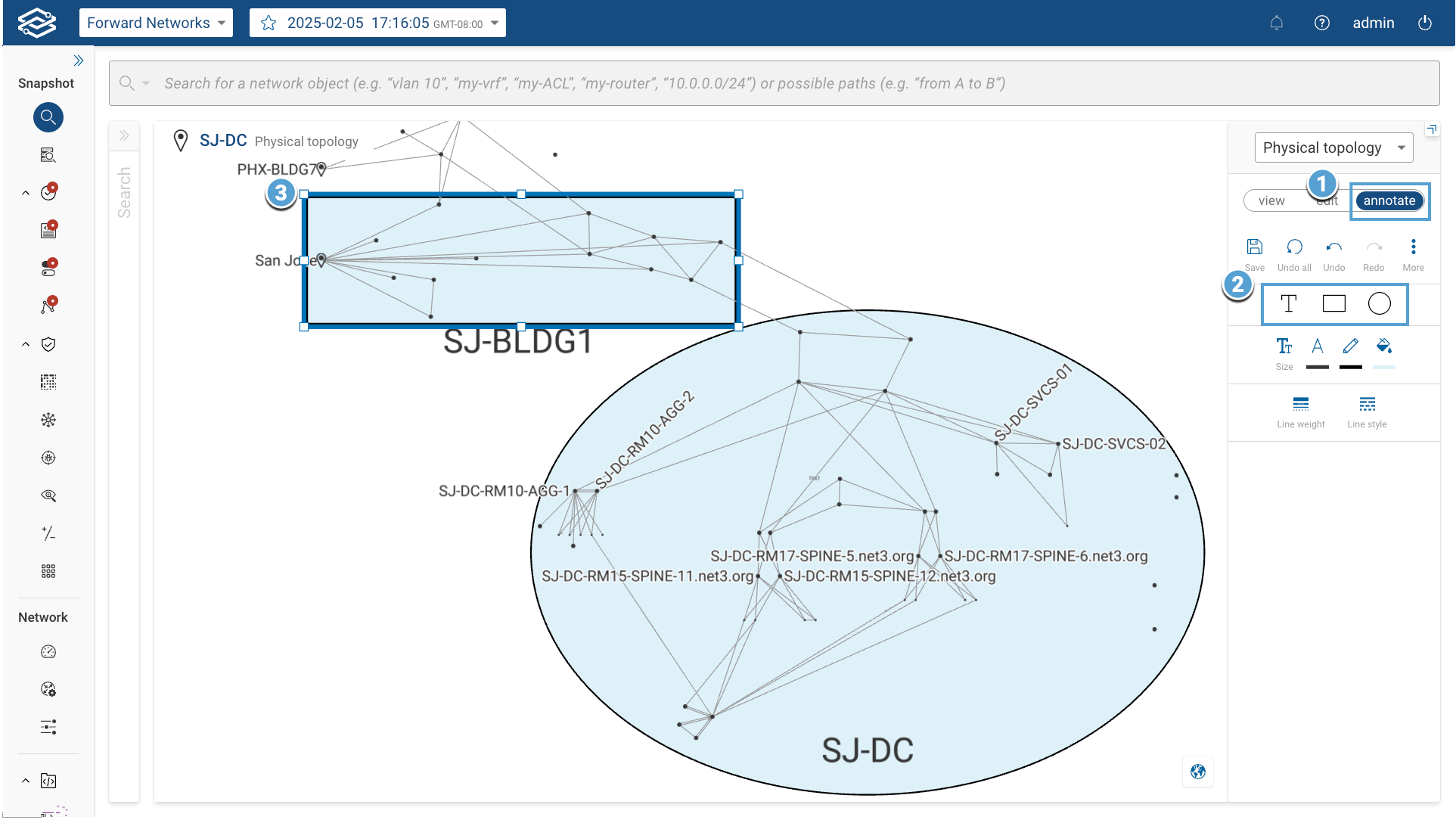 Adding Topology Annotations