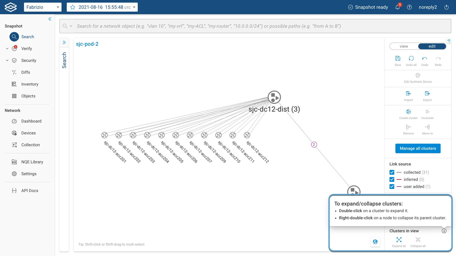 Clustering Controls