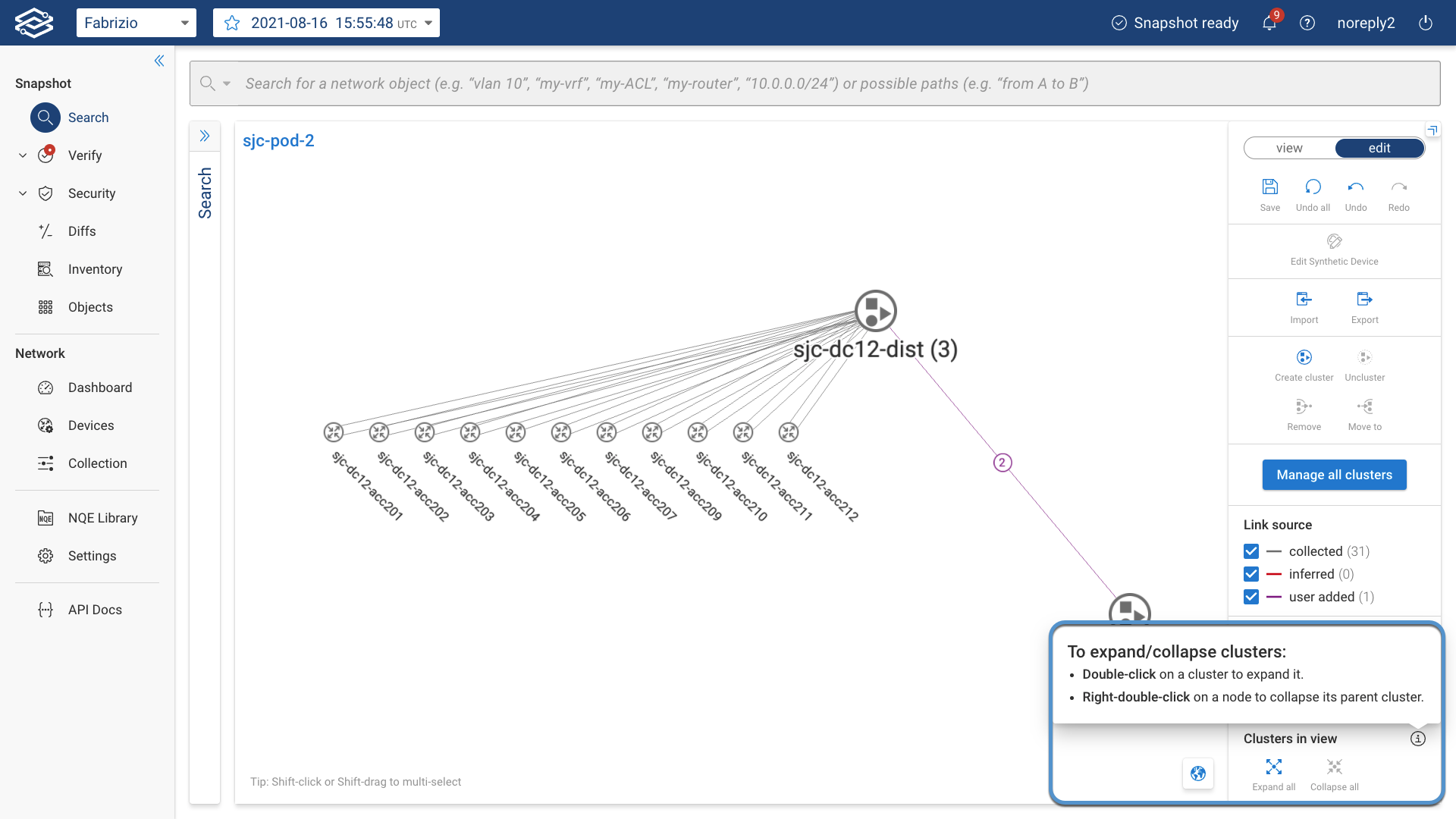 Clustering Controls