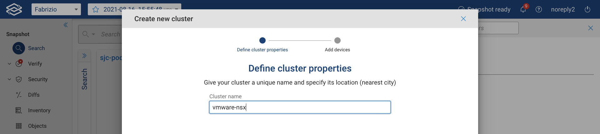 Define a Cluster