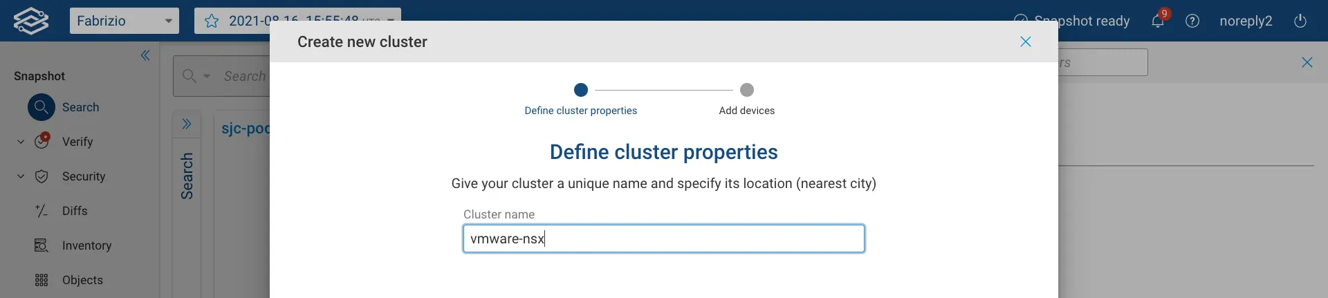 Define a Cluster