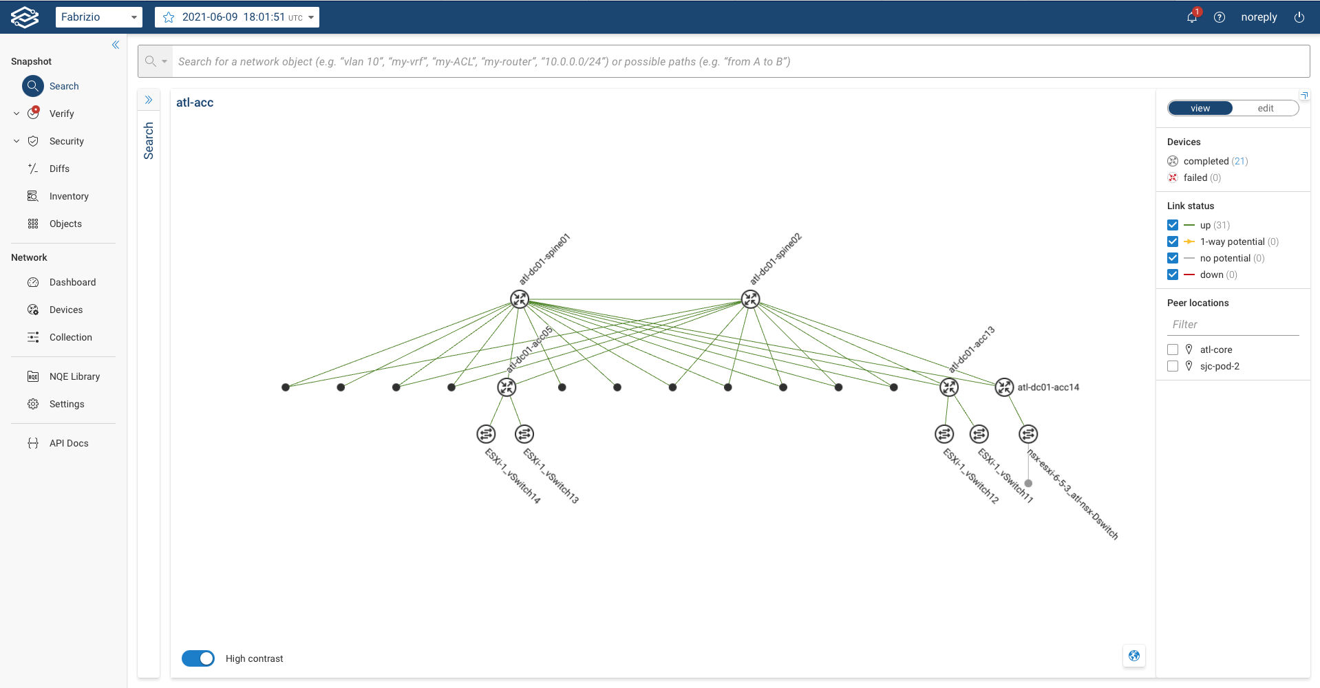 Topology Map Zoom in