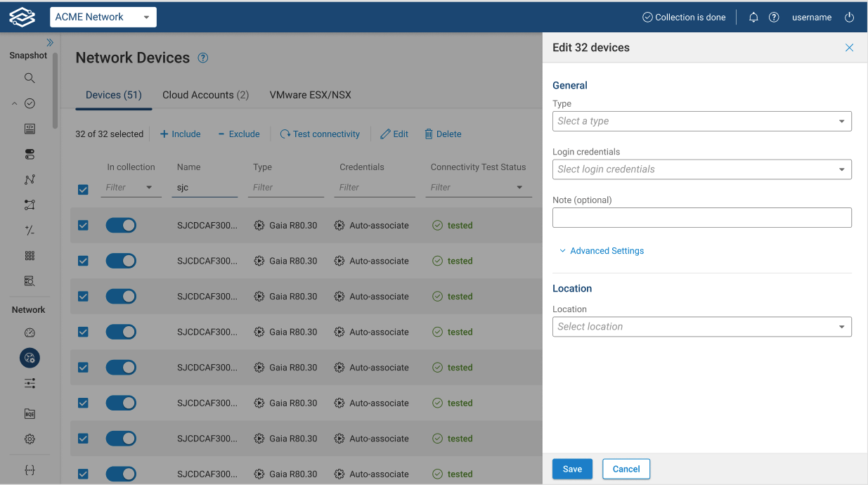 Topology Map Location Assignment
