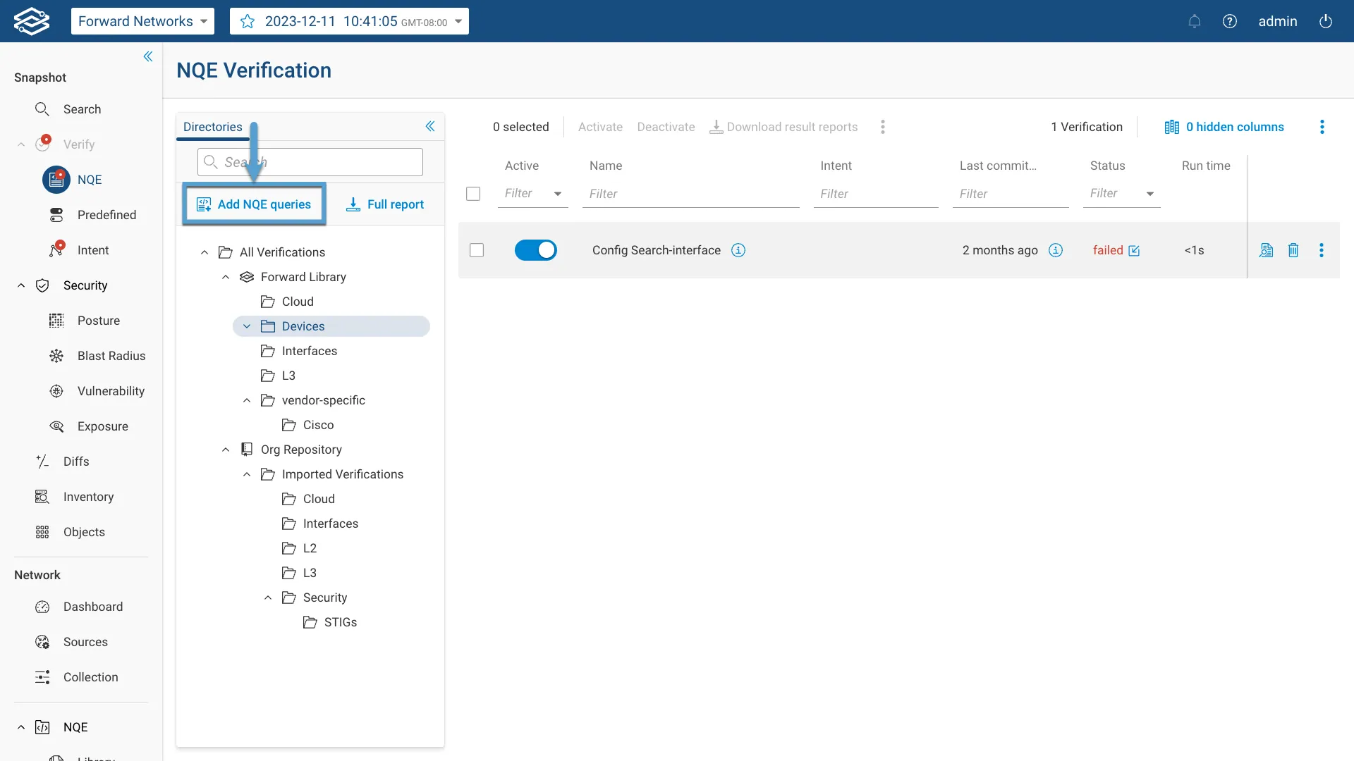 Add NQE Queries
