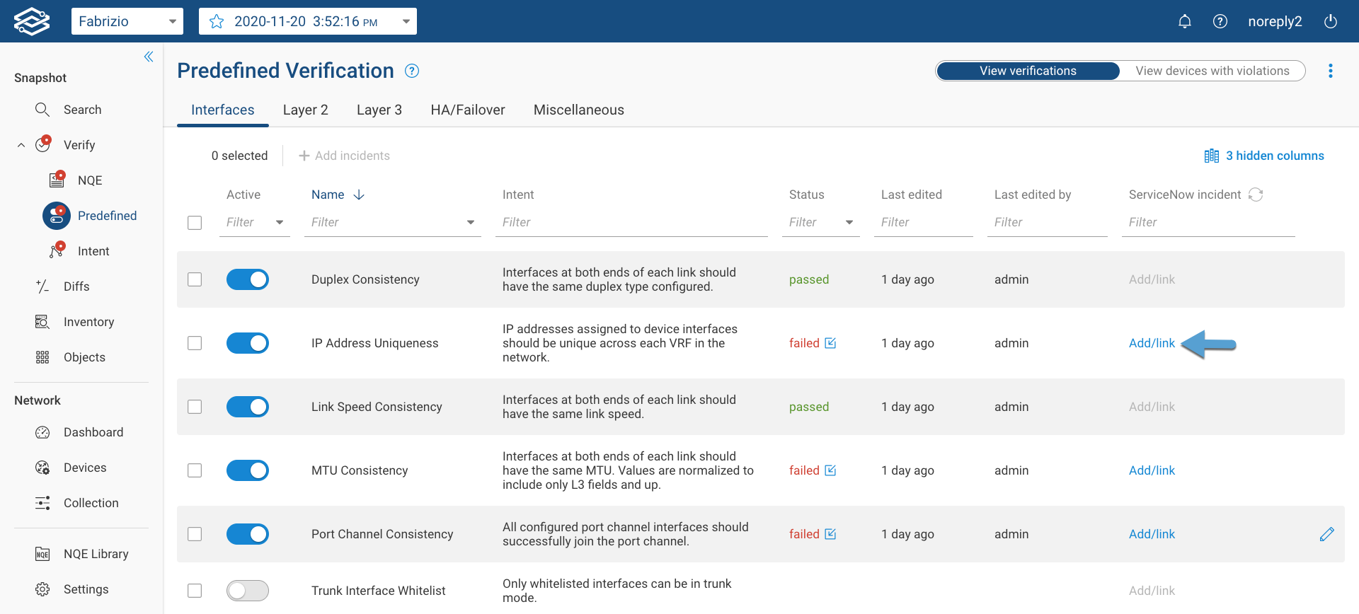 Create ServiceNow Incident