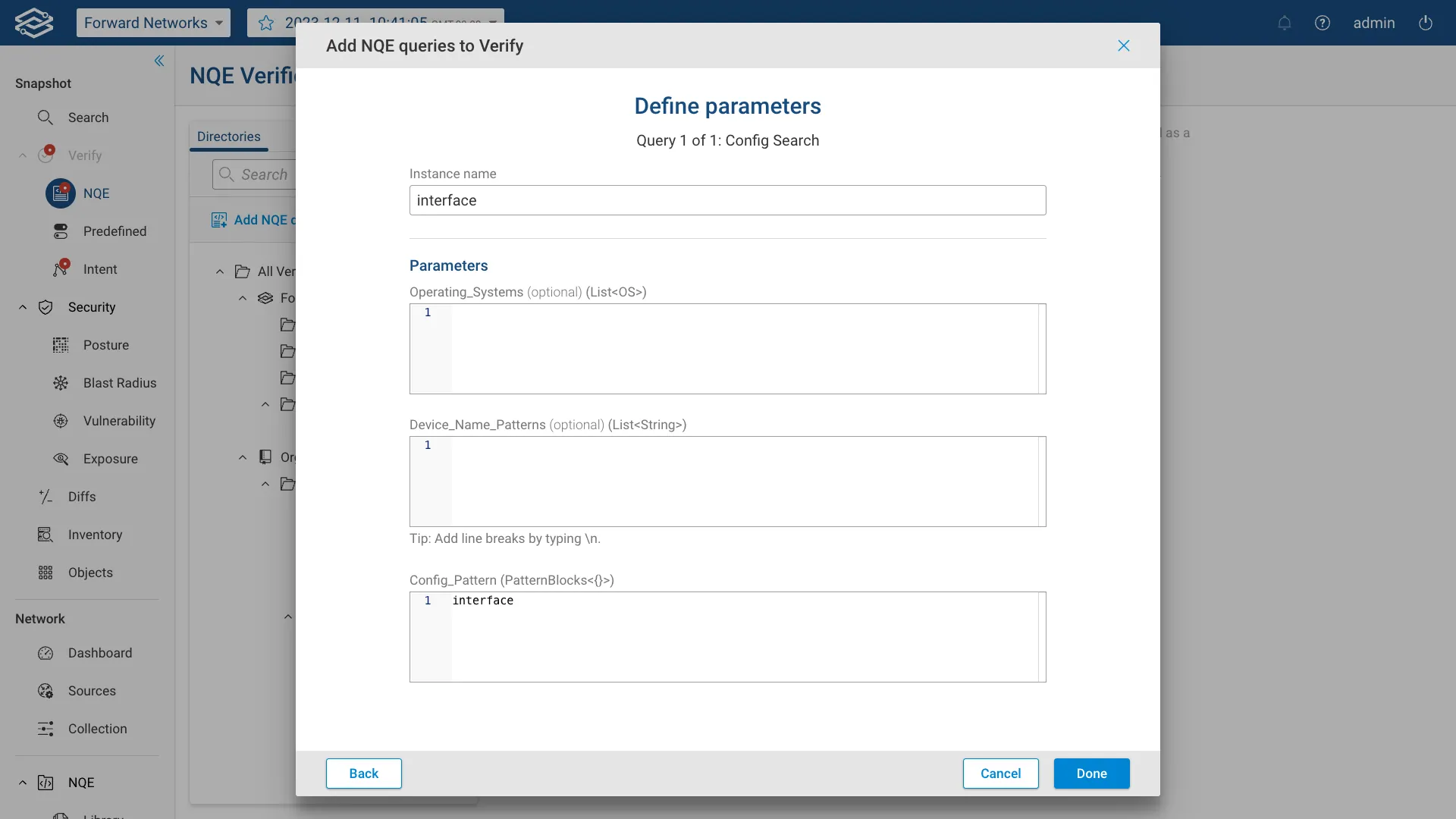 Add NQE Queries