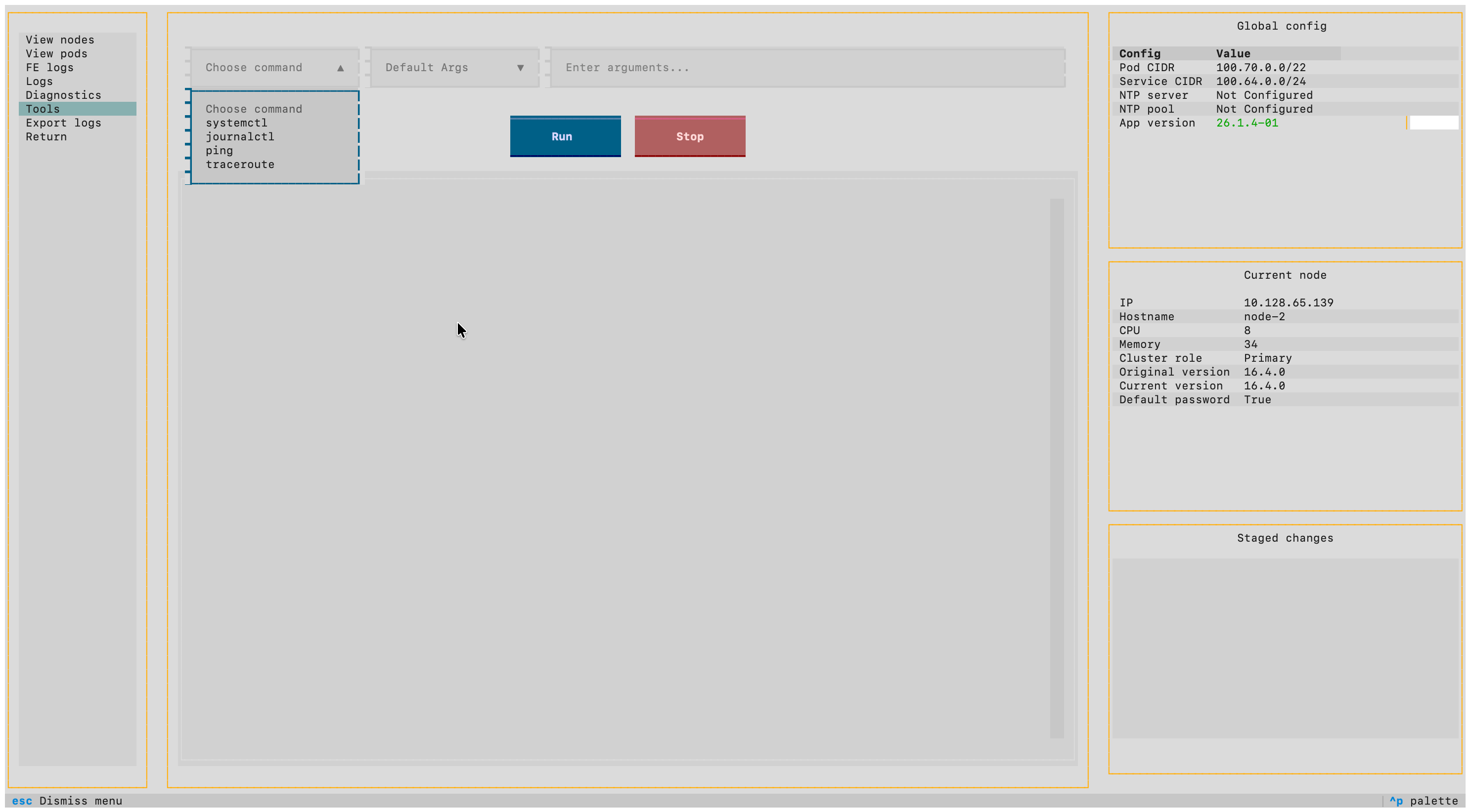 TUI Connectivity Tools