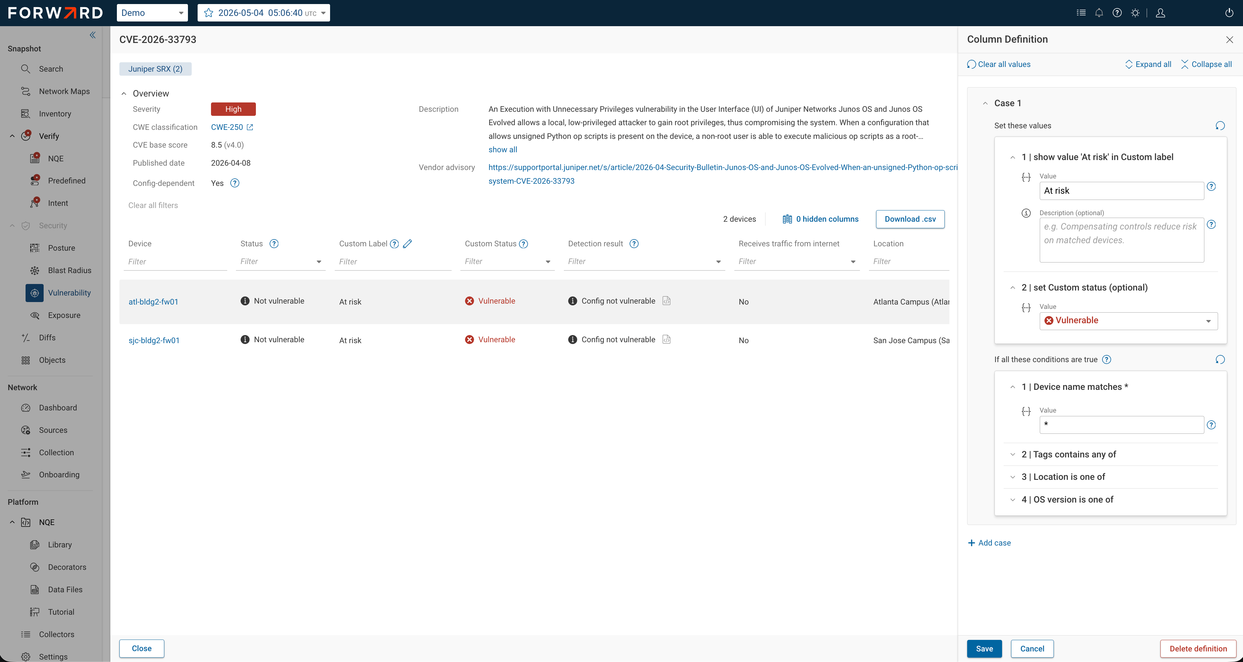 Custom Vulnerability Phase 2