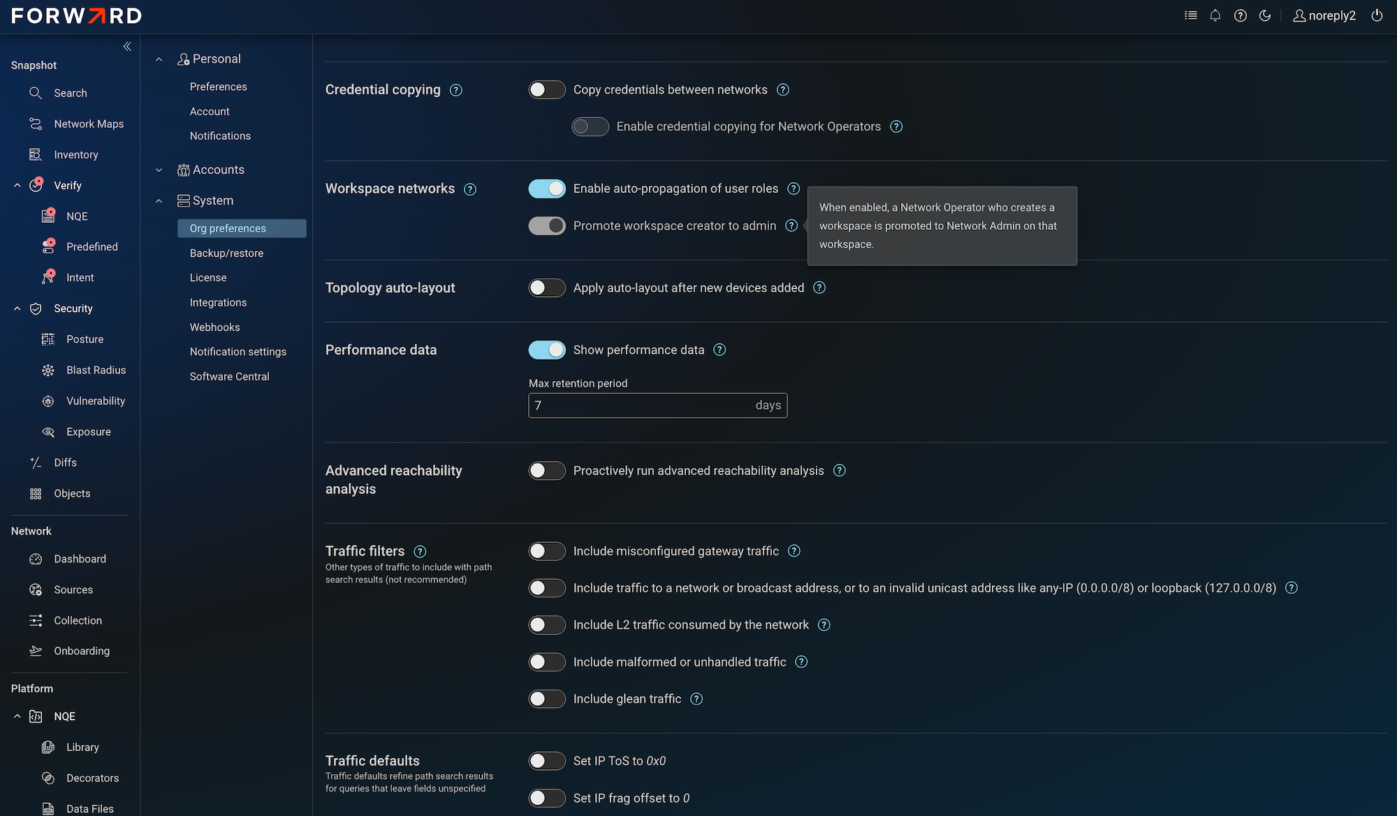 Workspace Privilege escalation